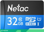 Карта памяти Netac P500 Standard 32GB (NT02P500STN-032G-S)
