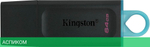 USB Flash-накопитель Kingston Exodia 64GB Black/Blue (DTX/64GB)