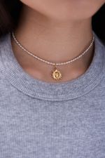 Подвеска Сияй малая позолота La Lune