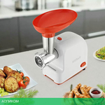 Мясорубка Kitfort КТ-2113-3 белый/красный