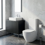 Унитаз-компакт безободковый WAVE PERSONA, гор,ниж,2-кн.арм,дюро,м/л,быстр,БЕЛЫЙ глянец