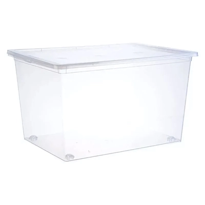 Ящик 50л 530х300мм Прозрачный 0,3х0,37х0,53м