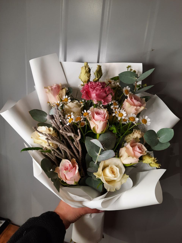 Букет "Нежная палитра" Букет "Нежная палитра"