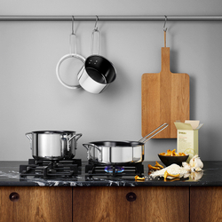 Сотейник stainless steel с керамическим покрытием, D24 см, 3,1 л