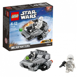 LEGO Star Wars: Снежный спидер Первого Ордена 75126 — First Order Snowspeeder Microfighter — Лего Звездные войны Стар Ворз