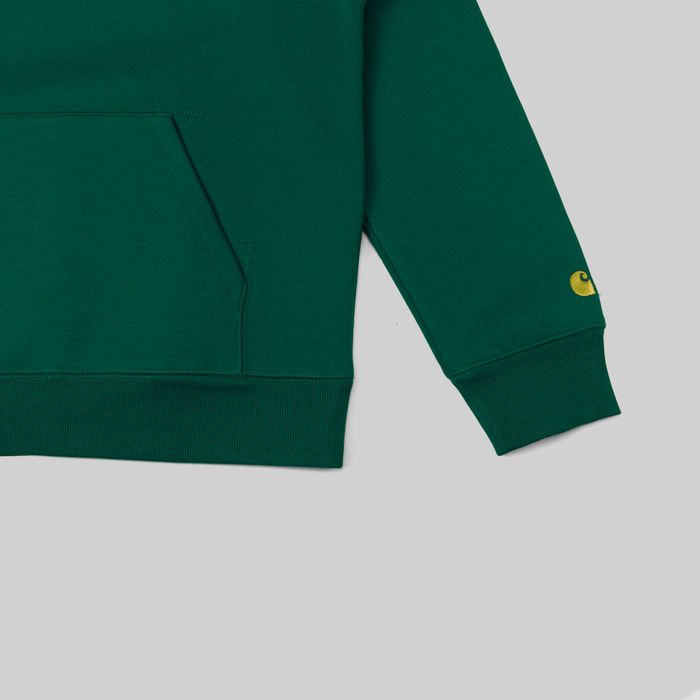 Толстовка мужская Carhartt WIP Hooded Chase Sweatshirt артикул:I033661_chervill - купить в магазине Дайс