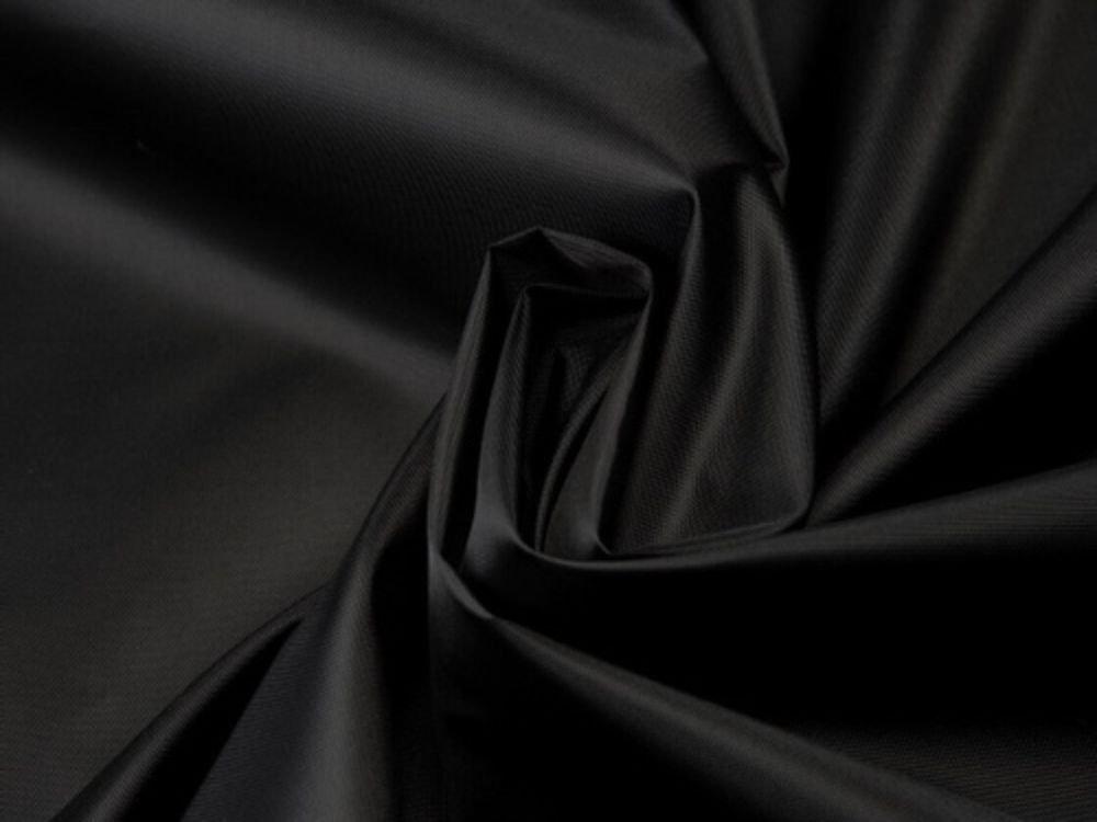 Ткань для шитья HALT курточная Oxford 210 PU 1000 1,5м x 15м цвет черный