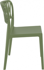 Стул пластиковый Siesta Contract Portofino, оливковый