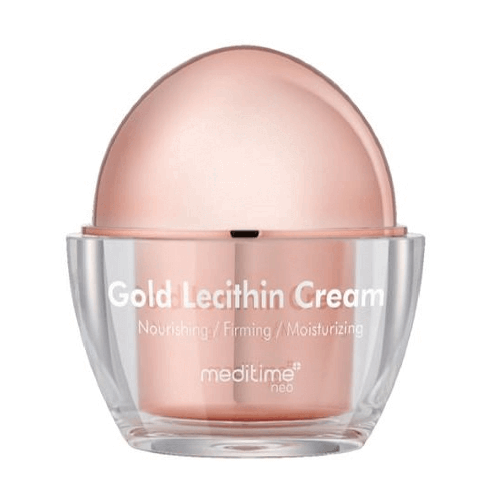 Meditime Gold Lecithin Cream, 50g Омолаживающий лифтинг-крем с лецитином и золотом