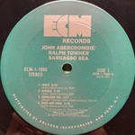 John Abercrombie, Ralph Towner ‎– Sargasso Sea (США 1976г.) ECM