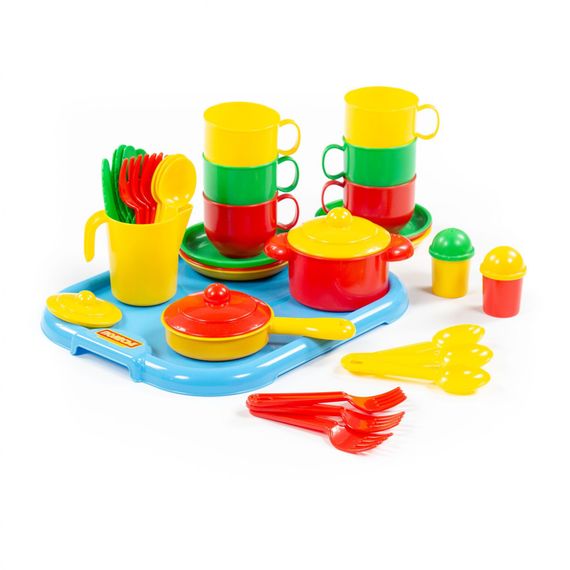Набор детской посуды "Хозяюшка" \ mətbəx dəsti