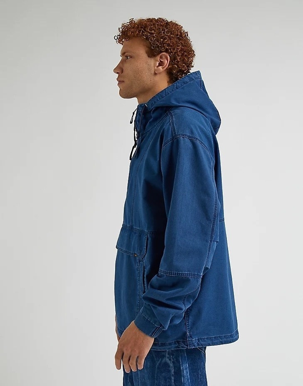 Куртка джинсовая мужская LEE ANORAK INDIGO