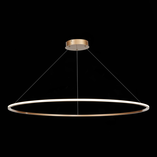 ST604.243.57 Светильник подвесной ST-Luce Золотистый/Белый LED 1*57W 4000K