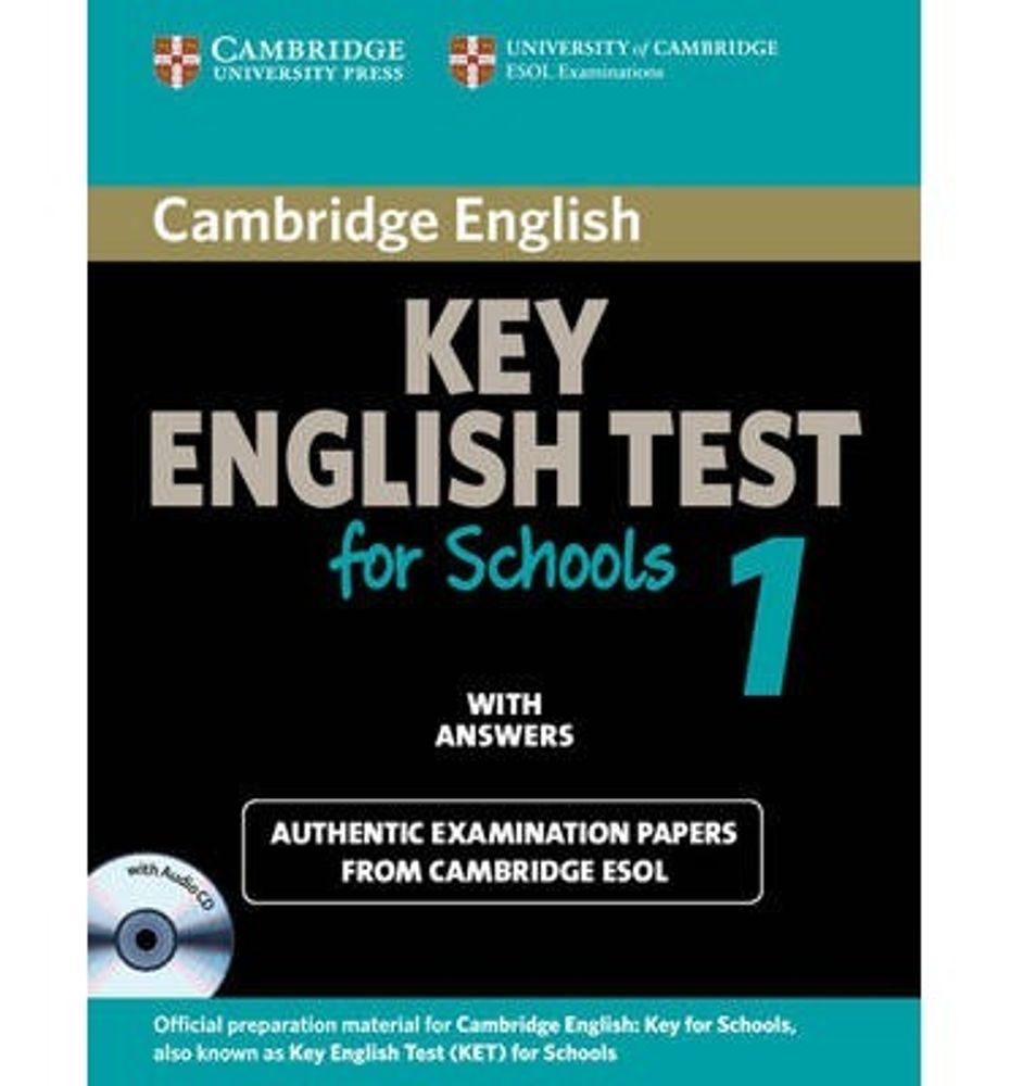 Cambridge KET for Schools 1 Self-study Pack (Student&#39;s Book with Answers and Audio CD)