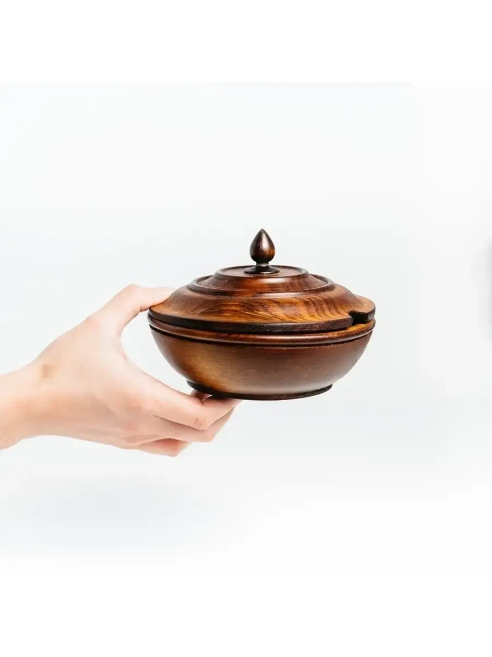 Сахарница из древесины кедра