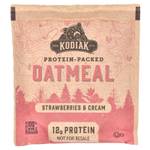 Kodiak Cakes, Овсянка с протеином, клубника и сливки, 6 пакетиков по 50 г (1,76 унции)