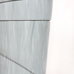 Раковина напольная из Андезита Pedestal Blue Spiral AN-03217 (45*45*90 см)