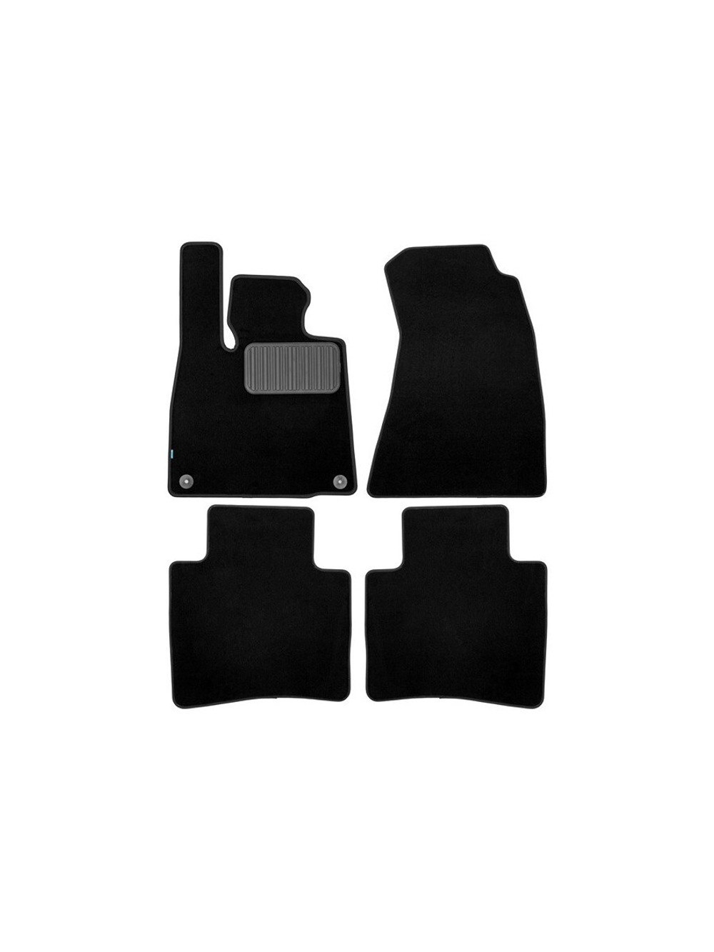 Коврики в салон для HONGQI H9 2022- седан, 4шт (текстиль) KLEVER0511600322110KH