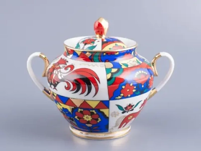 Сахарница форма Весенняя Народные Узоры арт. 80.60811.00.1