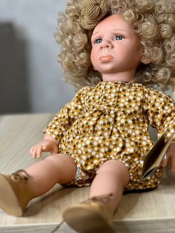 Кукла LAMAGIK мягконабивная 38см Gestito (12037)