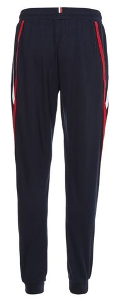 Мужские теннисные штаны Tommy Hilfiger Trim Pant - desert sky