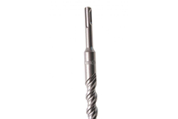 Бур по бетону, двойная спираль, Cobalt W-tip, 18x310 мм, SDS PLUS, серый