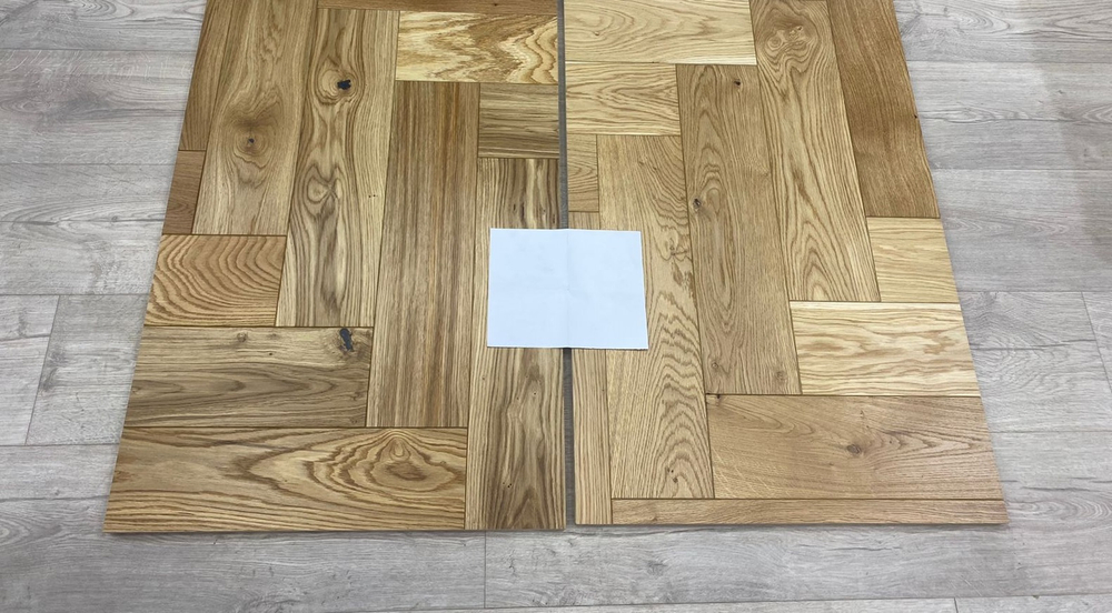 Паркет английская елка Lab Arte дуб рустик