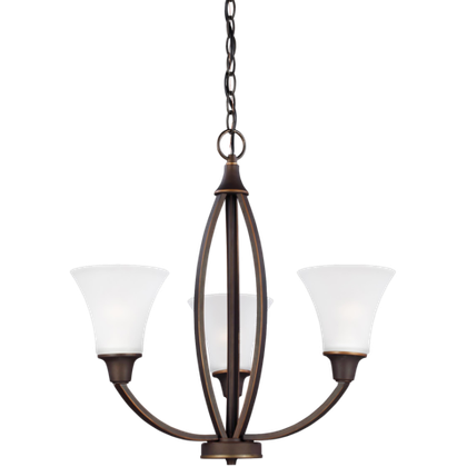 Люстра Visual Comfort Metcalf Three Light Chandelier