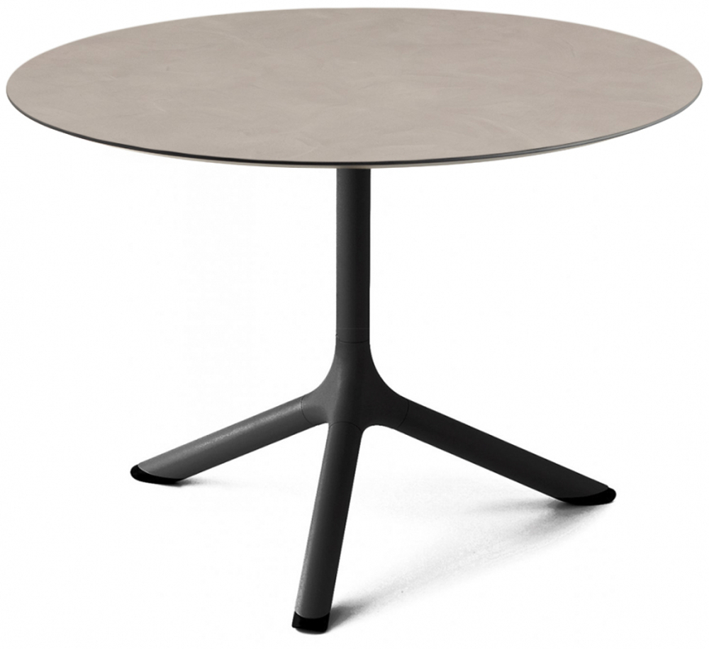 Столик ламинированный кофейный Scab Design Tripe, черный, тортора шпатель