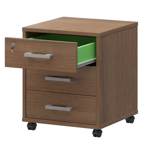 Тумба подкатная АТЛ-03 Орех гварнери 440x450x580 Арго