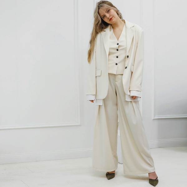 Пиджак цвет молочный, Италия