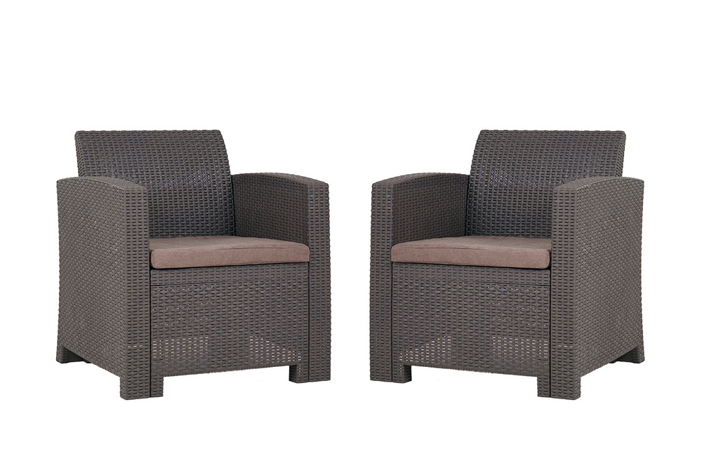 Комплект мебели B:Rattan Arizona Set Max (на 5 персон), венге