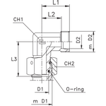 Соединение PN90 DL28 36х2 (нерж.)