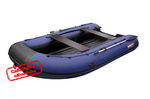 Лодка ПВХ надувная моторная нднд Хантер 360 А синий/черный