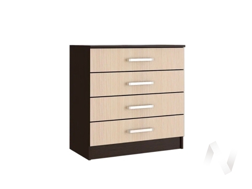 Комод 800 Спальня Фиеста (венге/дуб беленый)