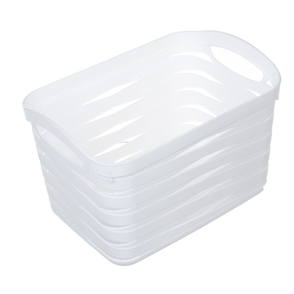 Корзина для хранения тм VETTA, пластик, 6,4 л, 31,5х20,5х21см