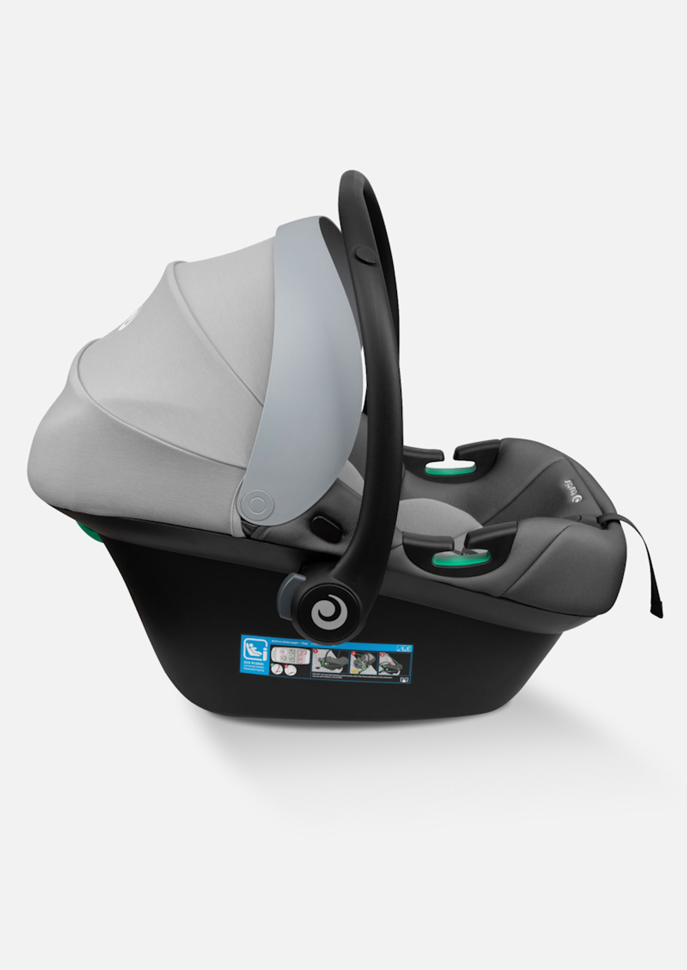 Tutis Автолюлька Elo-Edusky серая гр.0+ (0-13 кг)