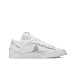 Кроссовки Sacai x Nike Blazer Low 'White Grey' DM6443‑100