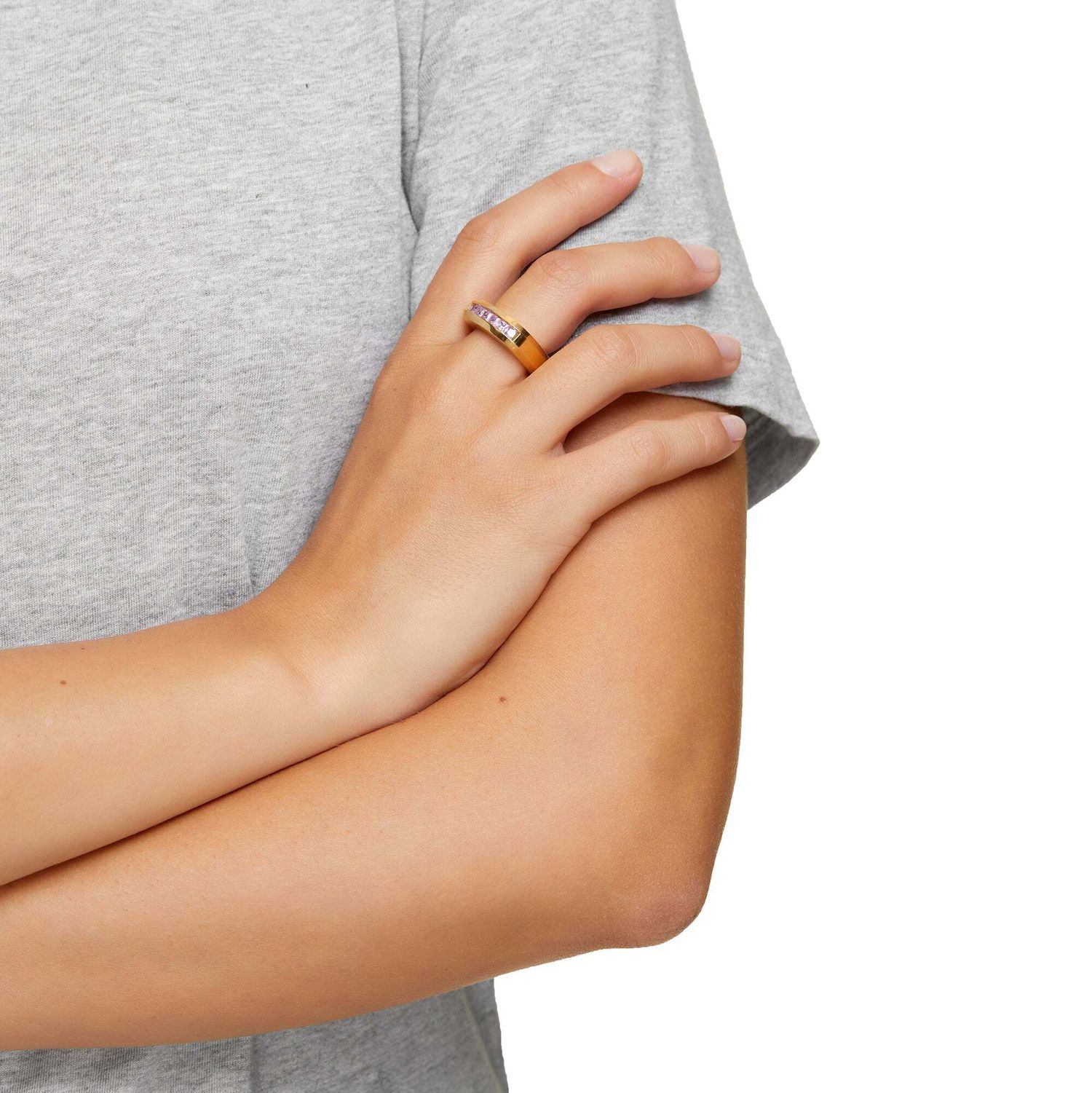 Кольцо Le Rail Ring – Pink