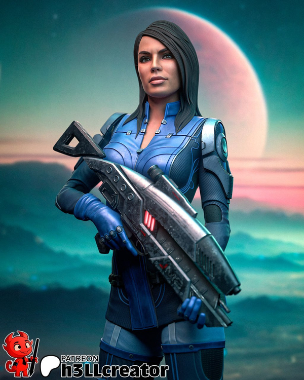 Фигурка Эшли Уильямс масс эффект Ashley Williams Mass Effect
