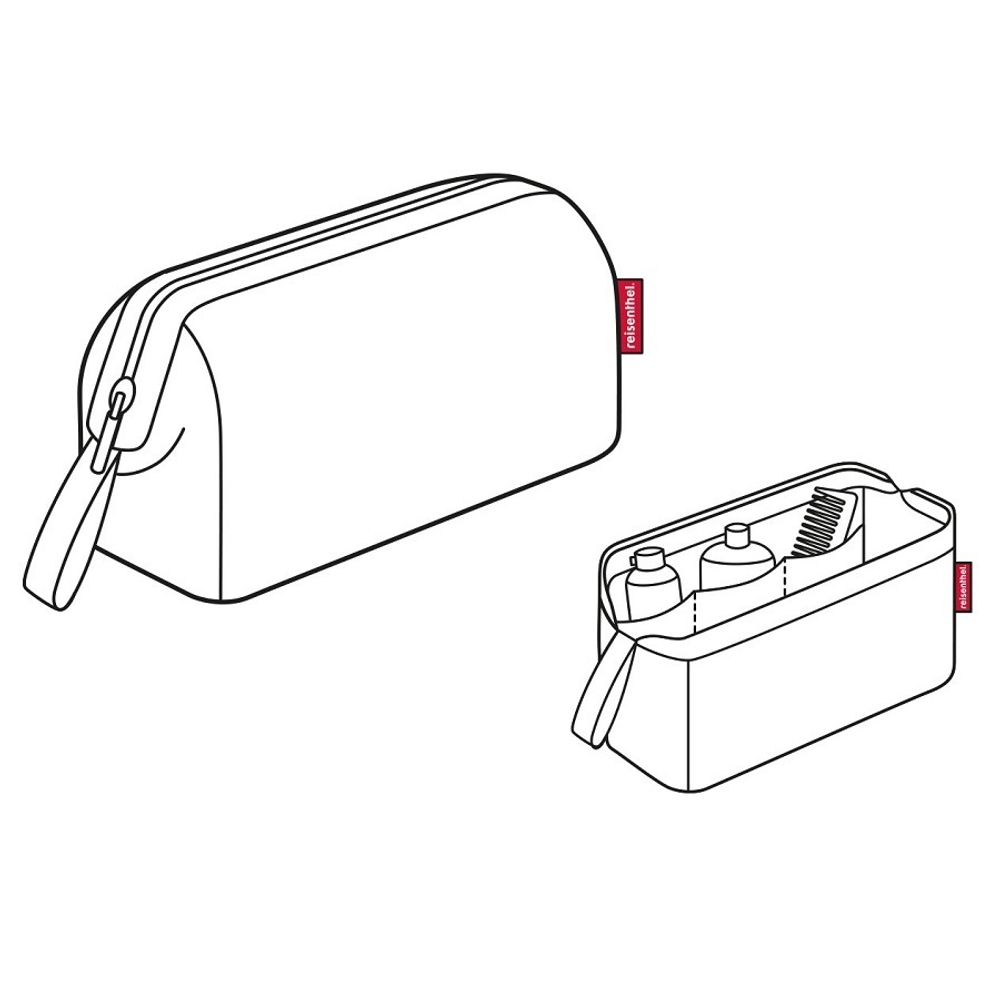 Косметичка travelcosmetic leaves blue