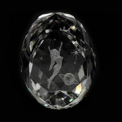 Сувенир Яйцо "Зодиак" хрусталь