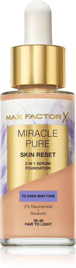 Max Factor Miracle Pure Skin Reset - фонд "забота, 30 ml