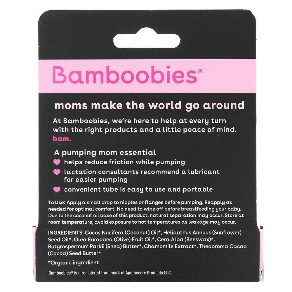 Bamboobies, смазка для перекачивания, 14,8 мл (0,5 жидк. унции)