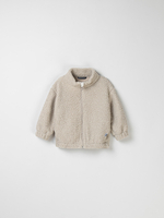 Куртка флисовая тедди "Бежевый"