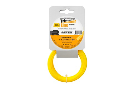 Триммерная леска звезда GENERAL D=1,3 мм L=15 м