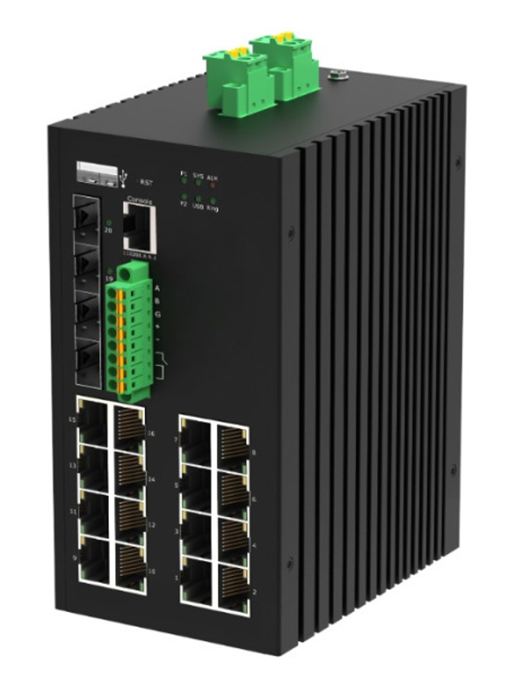 Коммутатор управляемый GIGALINK GL-SW-G207-16P4ST-I