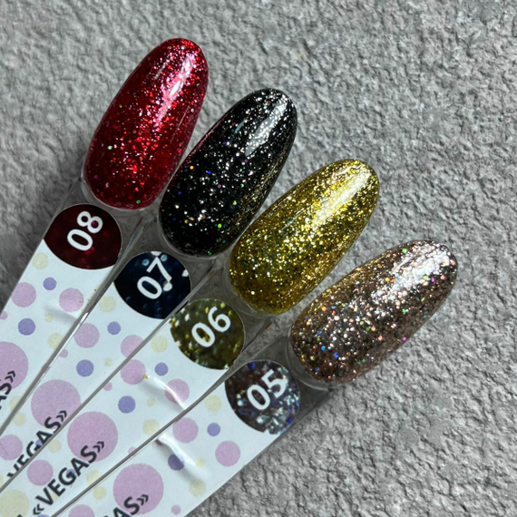 Гель-лак ТМ &quot;HIT gel&quot; №05 Vegas, 9 мл