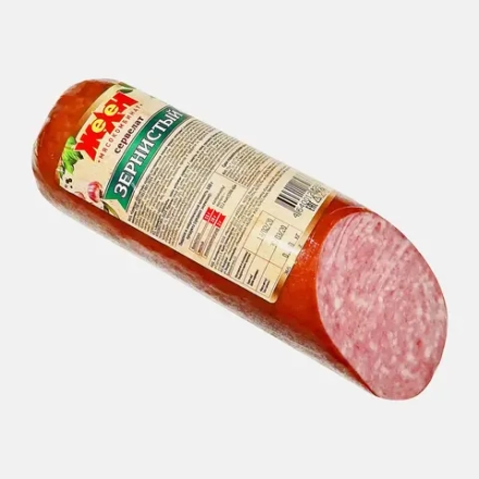 Сервелат Зернистый полукопченый 350г