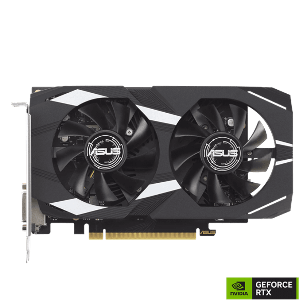 Видеокарта ASUS GeForce RTX3050 OC GDDR6 6GB 96-bit DVI HDMI DP DUAL-RTX3050-O6G